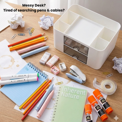 Modular Desk Organizer Box – Keep Your Desk Clean & Stress-Free
